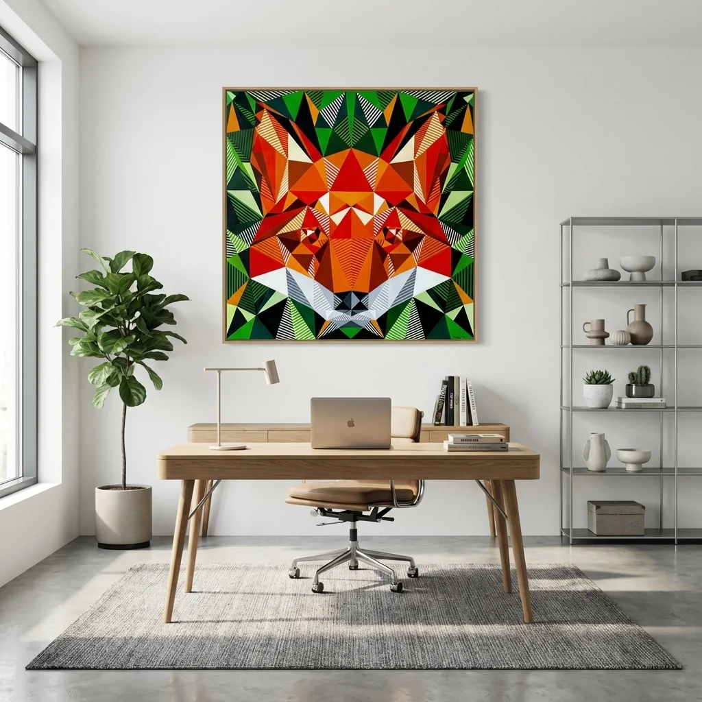 Lis 2 - Wizualizacja we wnętrzu