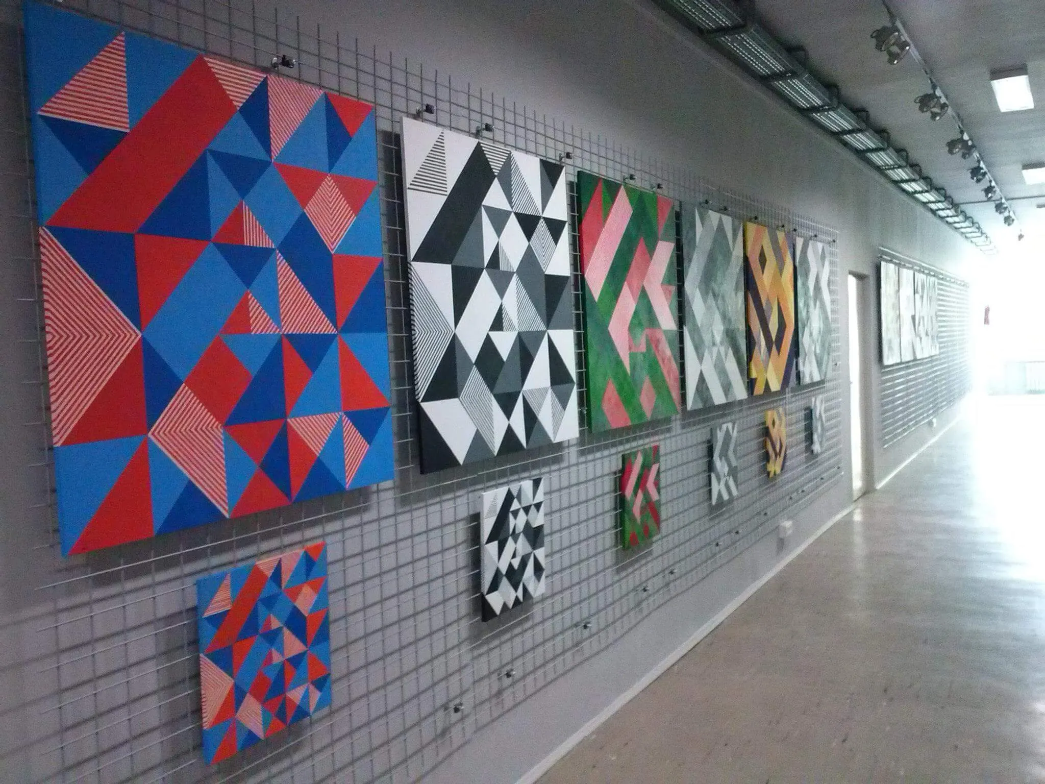 Wystawa prac - widok 1